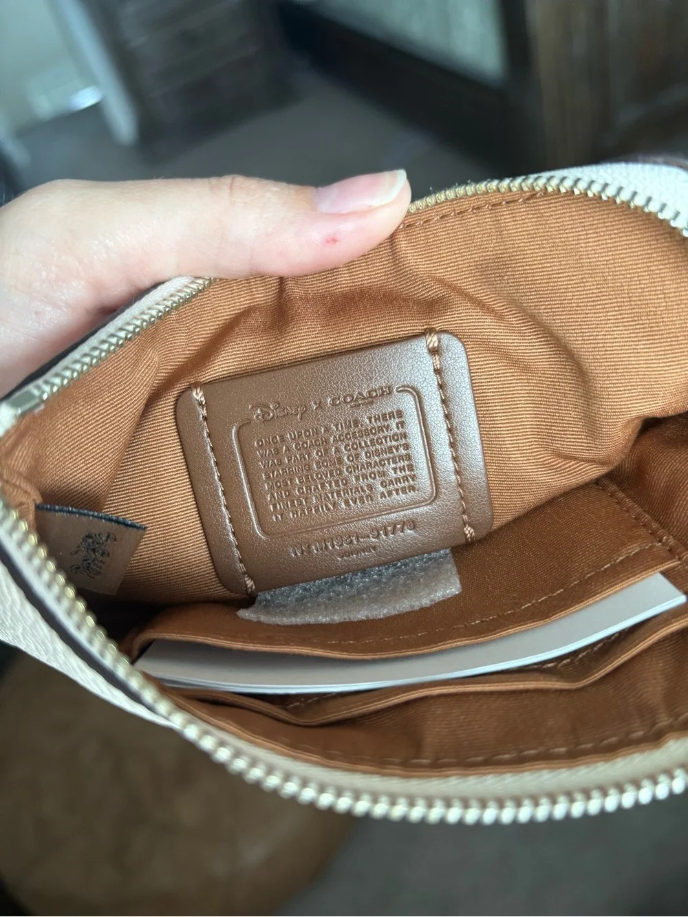Coach Dumbo Cosmetic Pouch & Wristlet Set